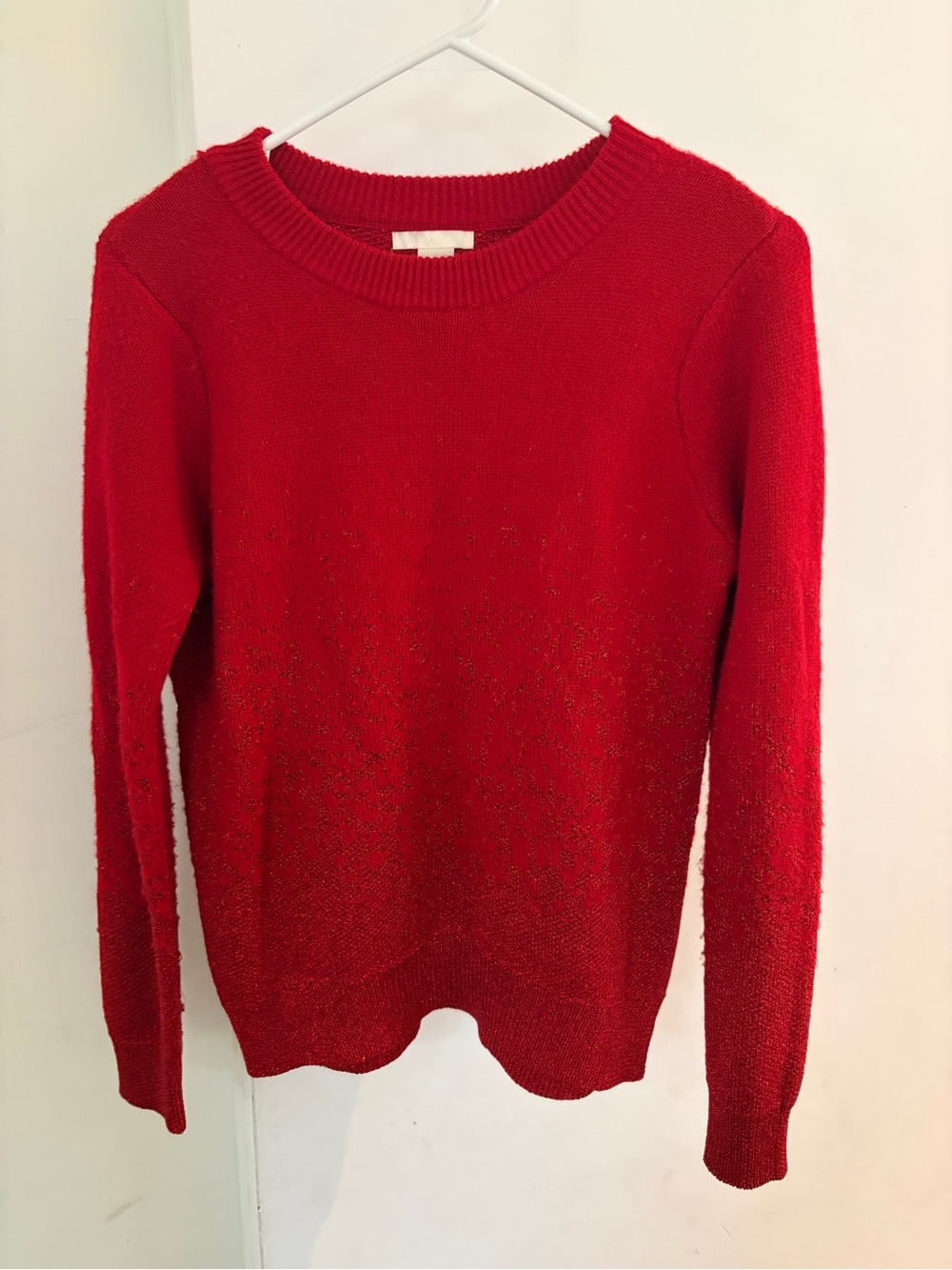 H&M Red Knit Sweater (M)